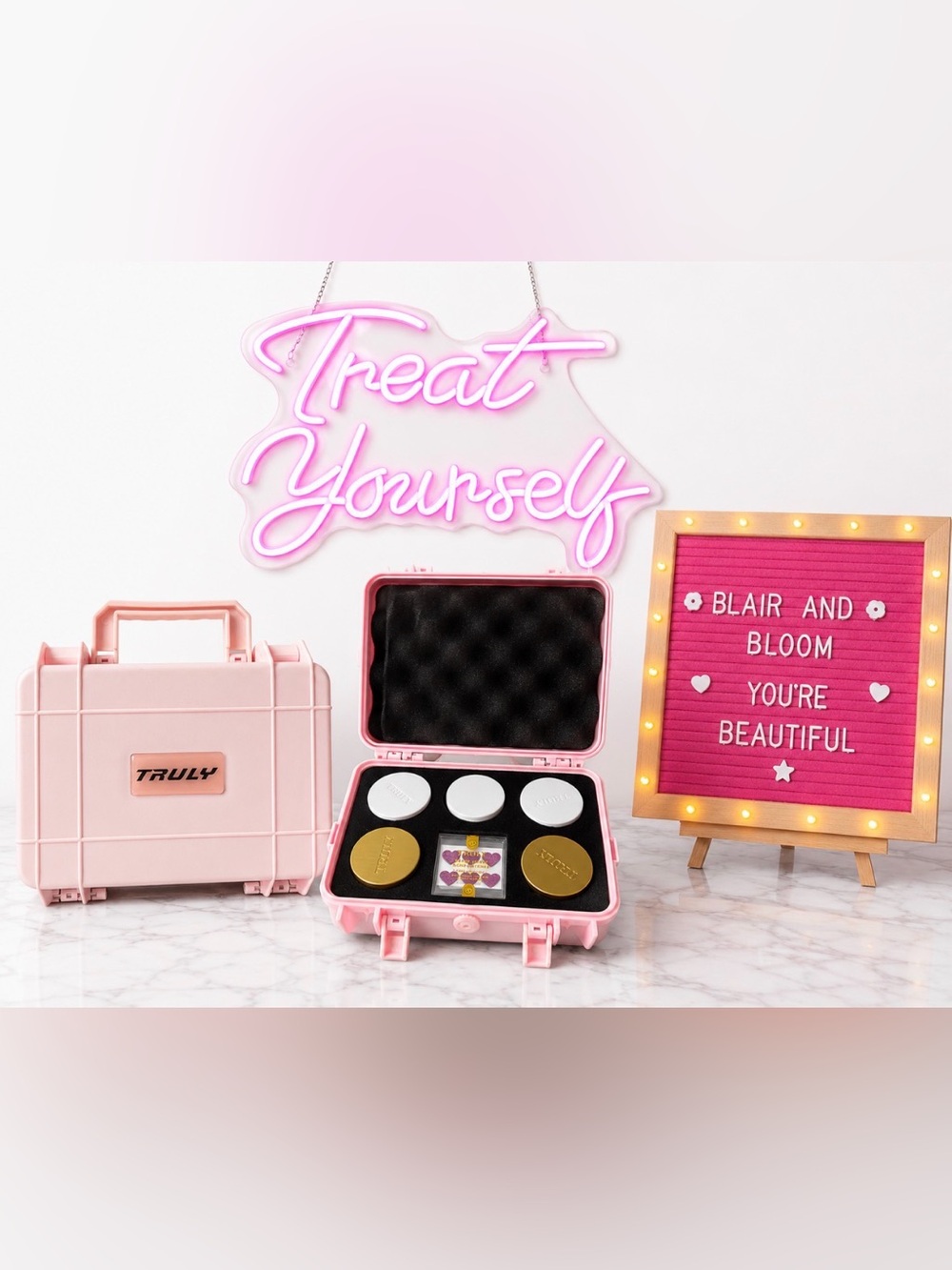 Truly Beauty Pink Hard-Case Mini Bundle-Discontinued/Rare & Hard to Find!